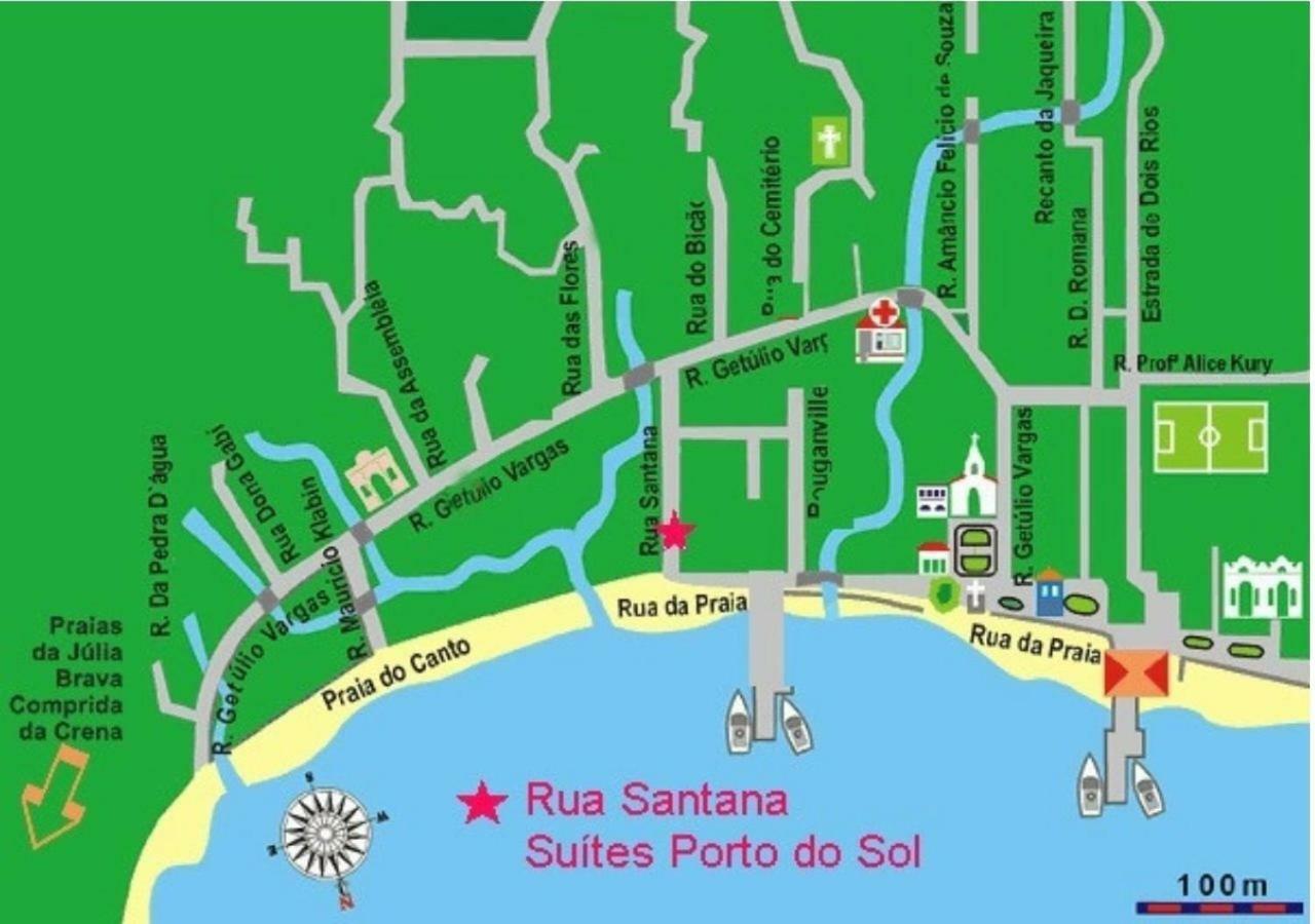 Suite Porto Do Sol Vila do Abraao Exterior photo